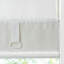 Store romain sans cordon filtrant la lumière en mélange de lin, blanc doux, 27 x 64, certifié Oeko-Tex pour la sécurité et le confort