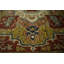 Tapis rouge traditionnel indo Heriz Serapi Knightsville