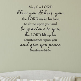 Text & Numbers Wall Decal