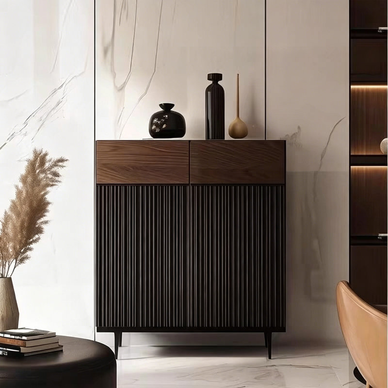 Nordic style entrance dining cabinet