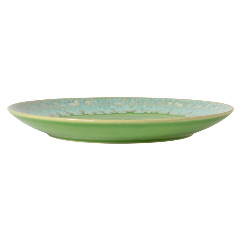 Taormina Fine Stoneware Salad/Dessert Plate, Lime Green