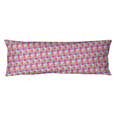 Coussin lombaire géométrique octogons