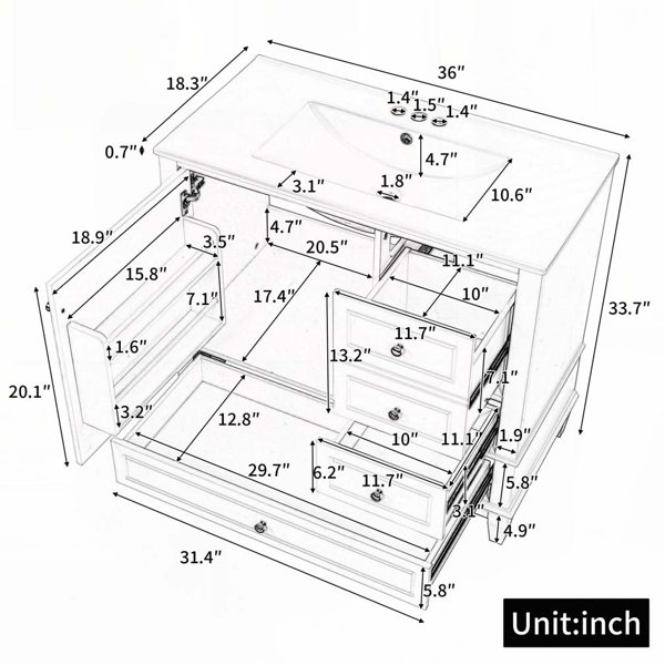 Dimensions du produit