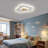 Aadhavan Flush Mount LED Ceiling Light Living Room Children's Room Lamp-1576661250