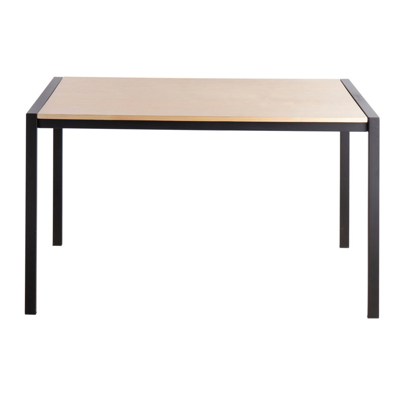 Table de salle à manger contemporaine, Naturel