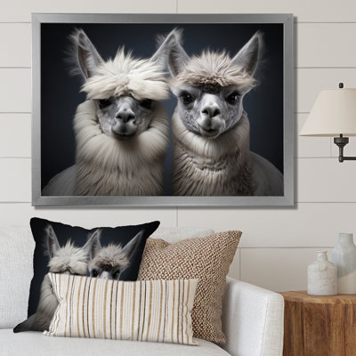 «Two Alcapas Graceful Guardians II», reproduction sur toile