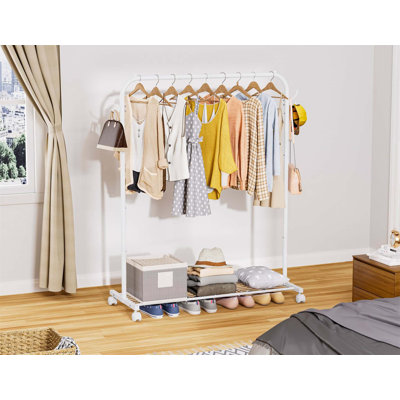 Bonhill 100cm Rolling Clothing Rack
