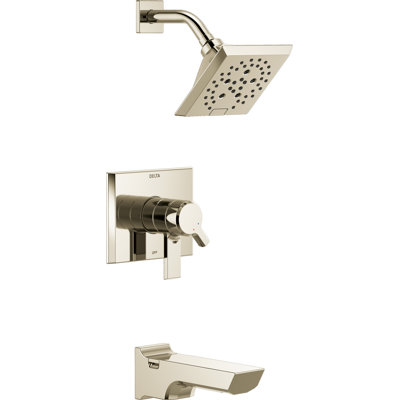 Pivotal 17 Series Tub and Shower Faucet Trim with Lever Handles and H2okinetic Technology