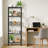5-Tier Ironck Bookshelf with LED Lights, Touch & Remote Control, 3 Color Temperature-1883816529