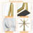 Curved Lighted Makeup Mirror,Smart Touch Lighted Vanity Mirror-766371915-743713320