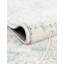 Tapis bleu clair / ivoire Teadora-611344607