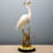 Porcelain Shore Bird with Bronze Ormolu Base