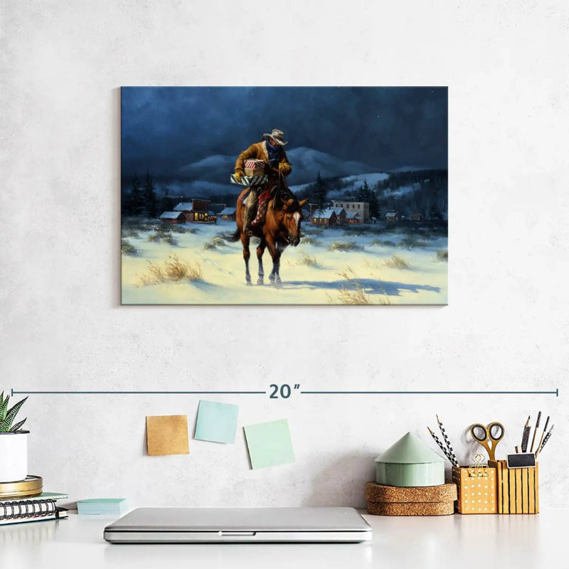Lelar Bringing Christmas Home, 8" H x 12" W