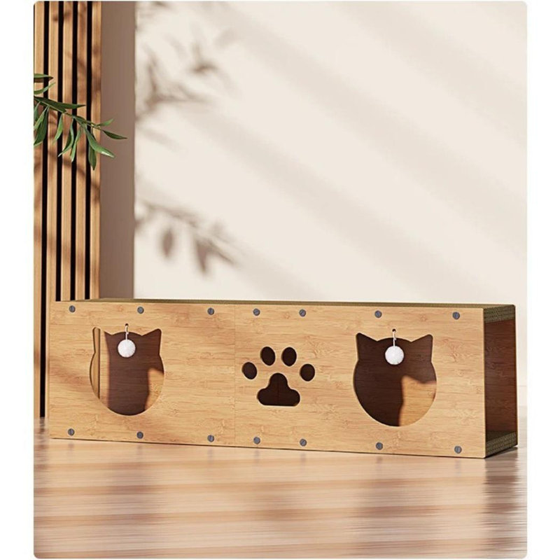 Jouet interactif pour chat Scratcher Tunnel