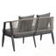 4-piece Lidio with 2 Chairs and soft cushion-1793115792