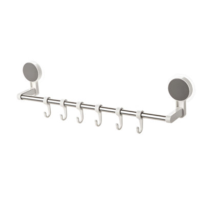 Porte-serviettes en acier inoxydable non perforé avec porte-serviettes simple