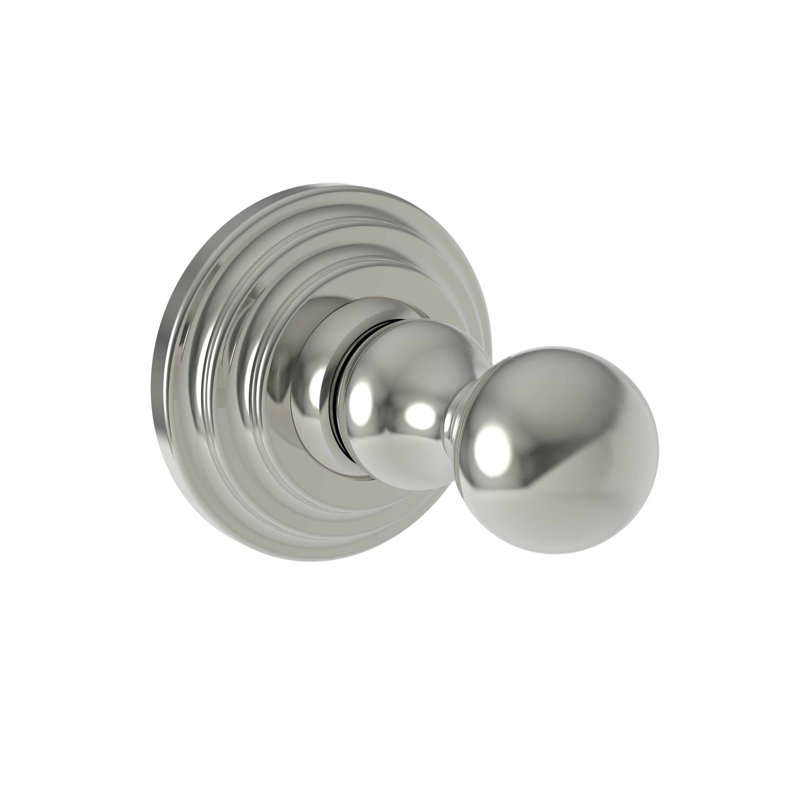 Astor Single Robe Hook, Polished Nickel