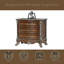 Table de chevet Devany, finition cerisier
