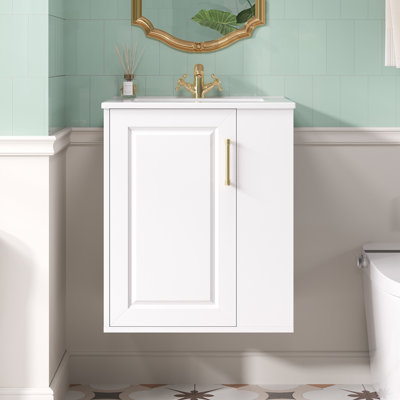 Armoire de salle de bain murale 20 po avec armoire latérale