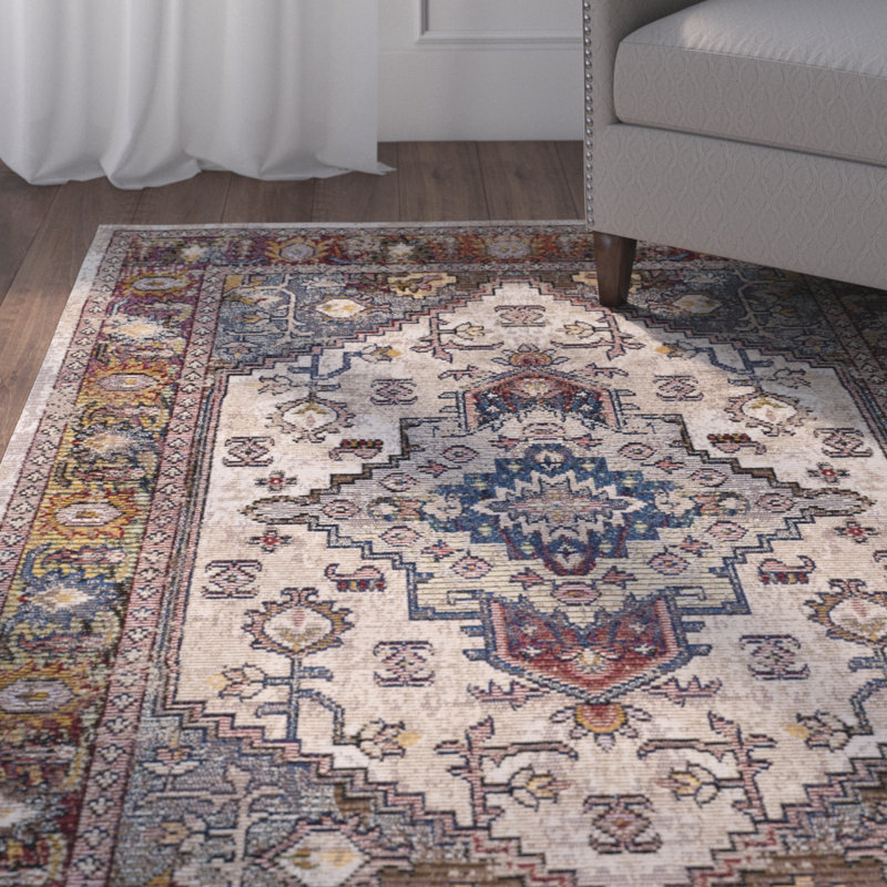 Tamera Performance Oriental Rug, Rectangle 8' x 10'