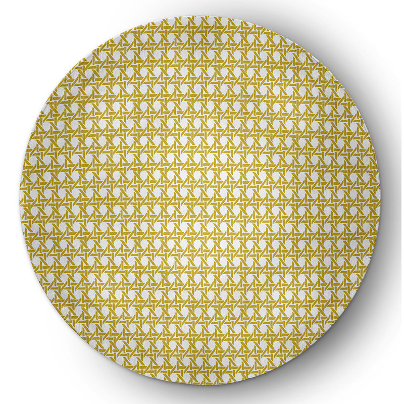 Chenille Indoor / Outdoor Rug, Round 5'