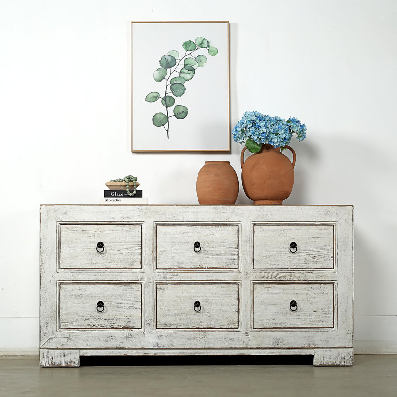 6 - Drawer Solid Wood Dresser
