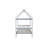 Twin House Bed With  Solid Rubber Wood-396545434