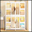 Organisateur de garde-robe portable pour vêtements