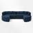 Upholstered Boneless Modular Sectional-213510068