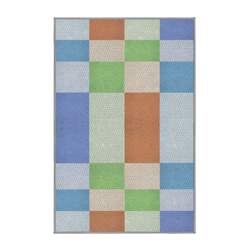 Rumley Geometric Indoor Rug, Rectangle 6' x 9'