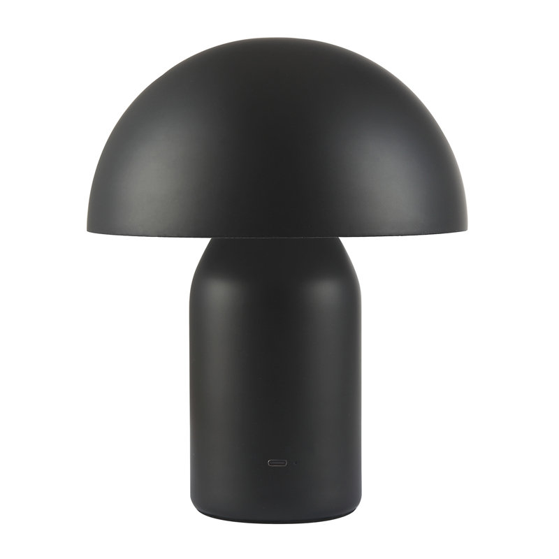 Colombano Metal Table Lamp, Matte Black