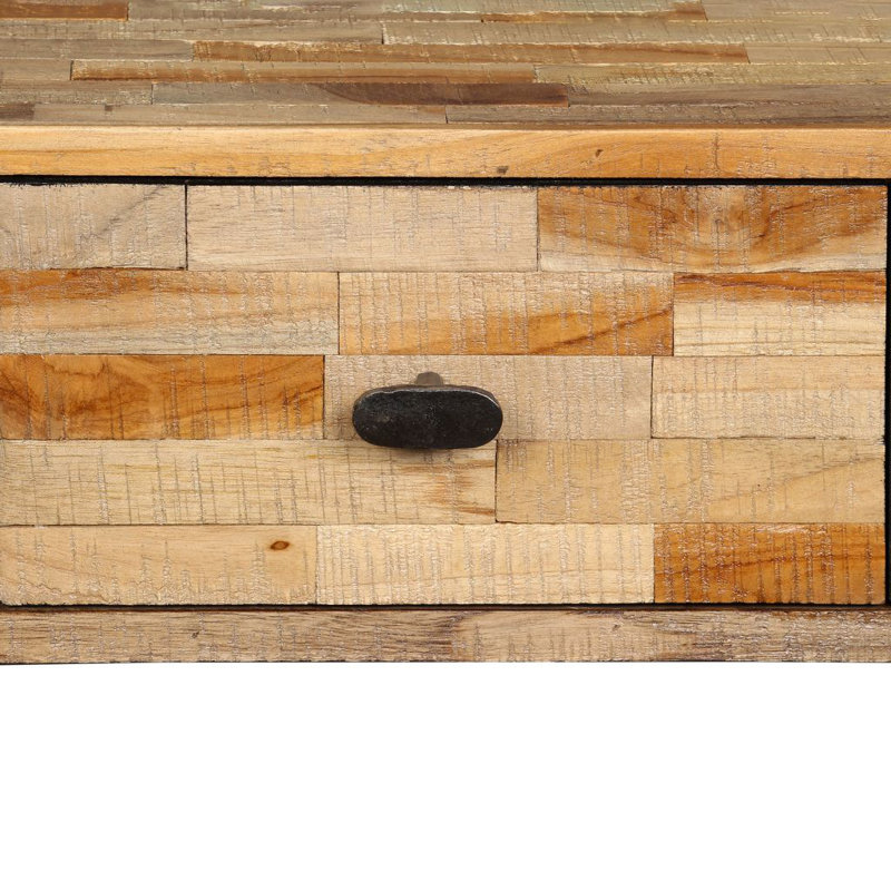 Gena 120cm Solid Wood Top Console Table