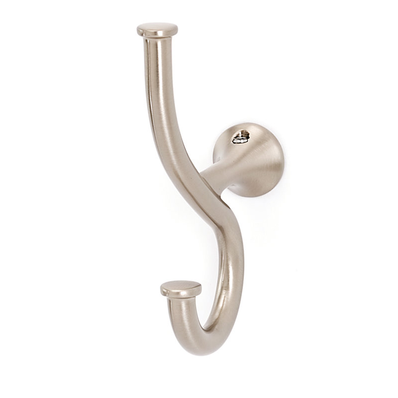 SPA 1 Wall Mounted Robe Hook, Polished Nickel