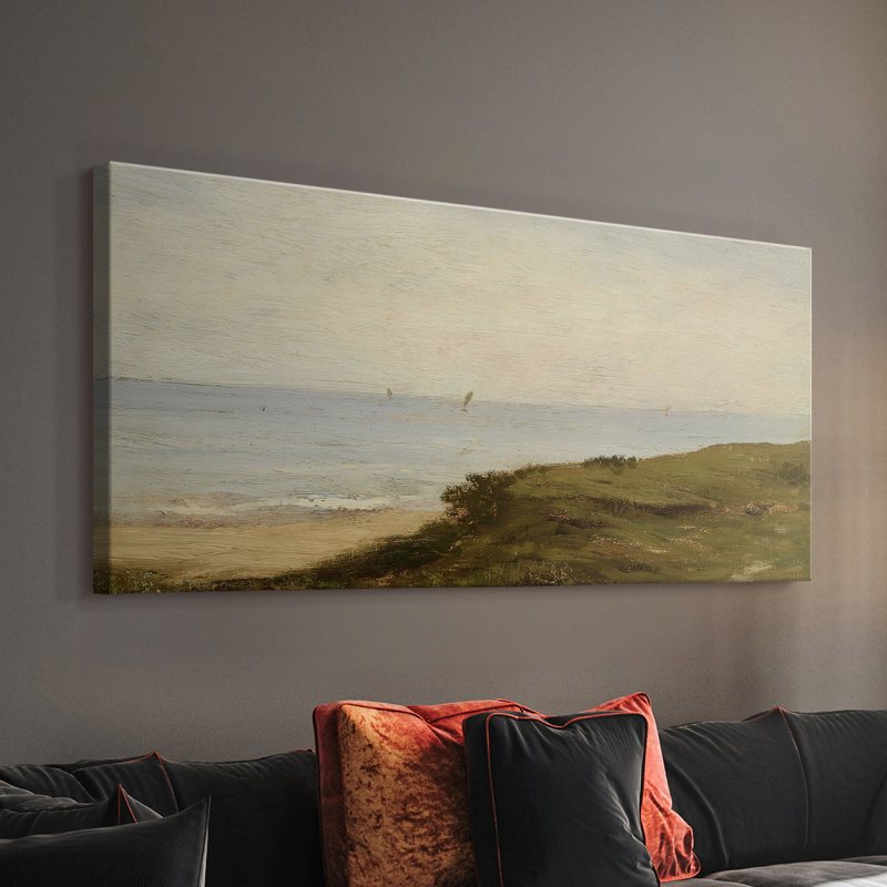 Série paysage - CMLIV - Toile tendue avec châssis - Prêt à accrocher, H 24 po x l 48 po