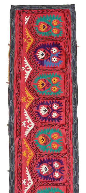 One-of-a-Kind 1'10" X 12'2" Flatweave Area Rug