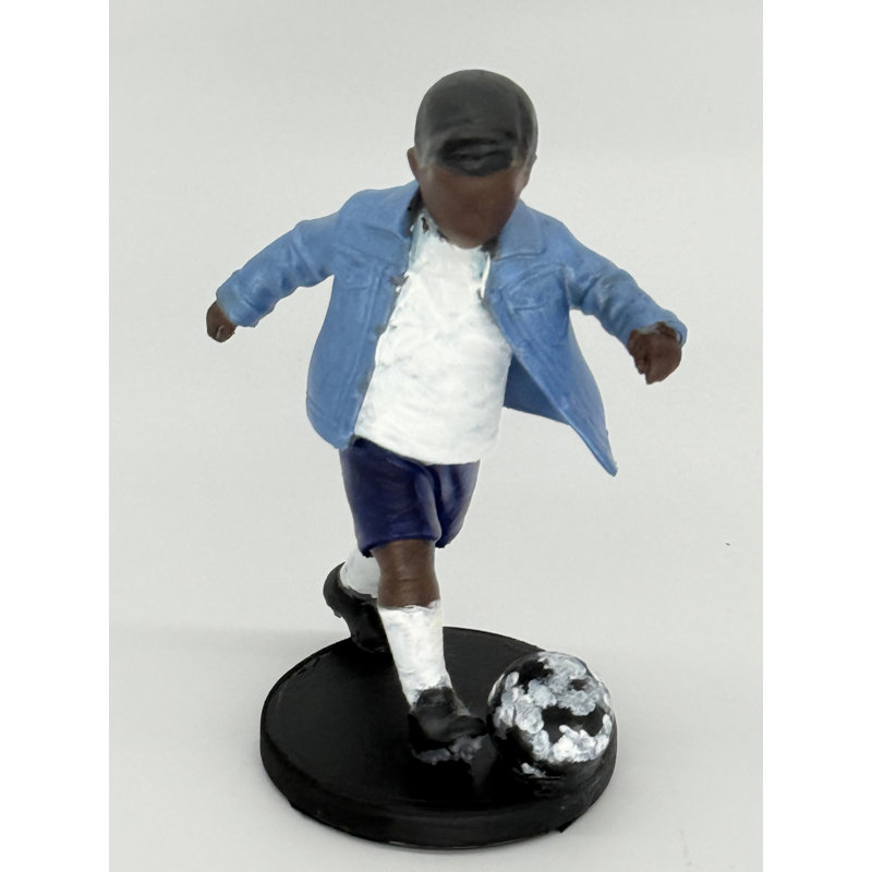 Wilfredo Soccer Player Boy Figurine