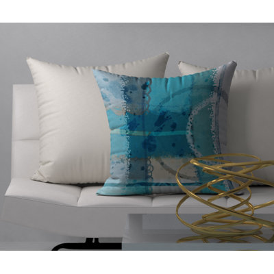 Abstract Throw Pillow