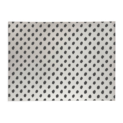 Grunge Dot Pink Indoor Doormat