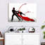 Danseurs de tango passionnés sur toile-68576585