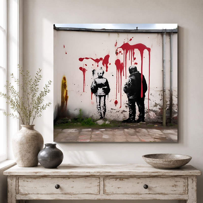 Peinture décorative sur toile