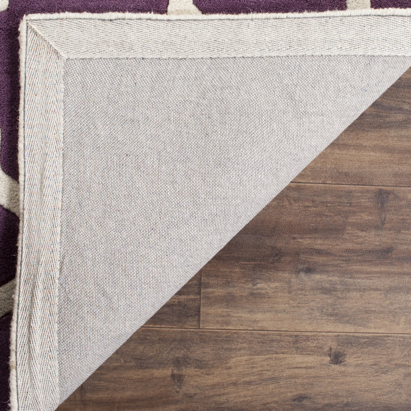 Phillipsdale Geometric Wool Hand Woven Area Rug, Rectangle 152 x 244 cm