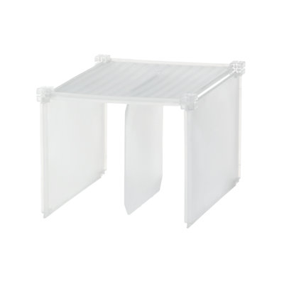 Like-it Plastic Shoe Rack Organizer Shoe Grid Vertical Add-On Kit