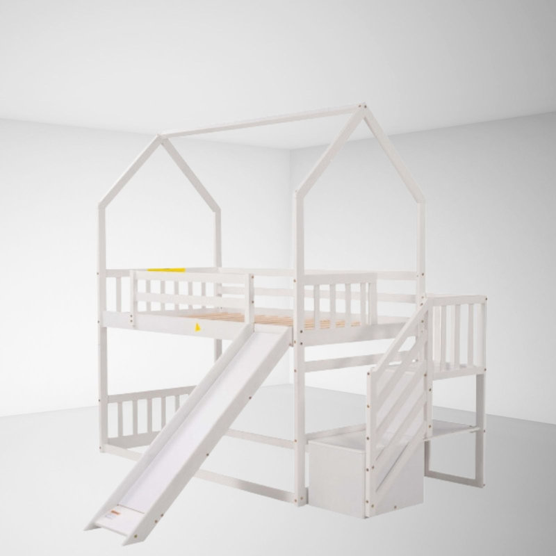 Adeena Solid Wood Open-Frame Bed