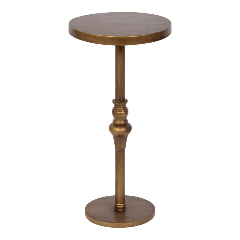 Stratton End Table, Gold