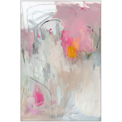 Lillian August " Expressive Greys 3 Canvas Design " by Lillian August