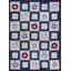 Wool Area Rug in Gray