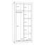 2 Door Manufactured Wood Wardrobe