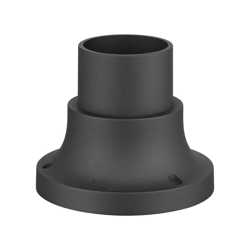 Lantern Post, Textured Black