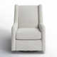 Upholstered Swivel Glider