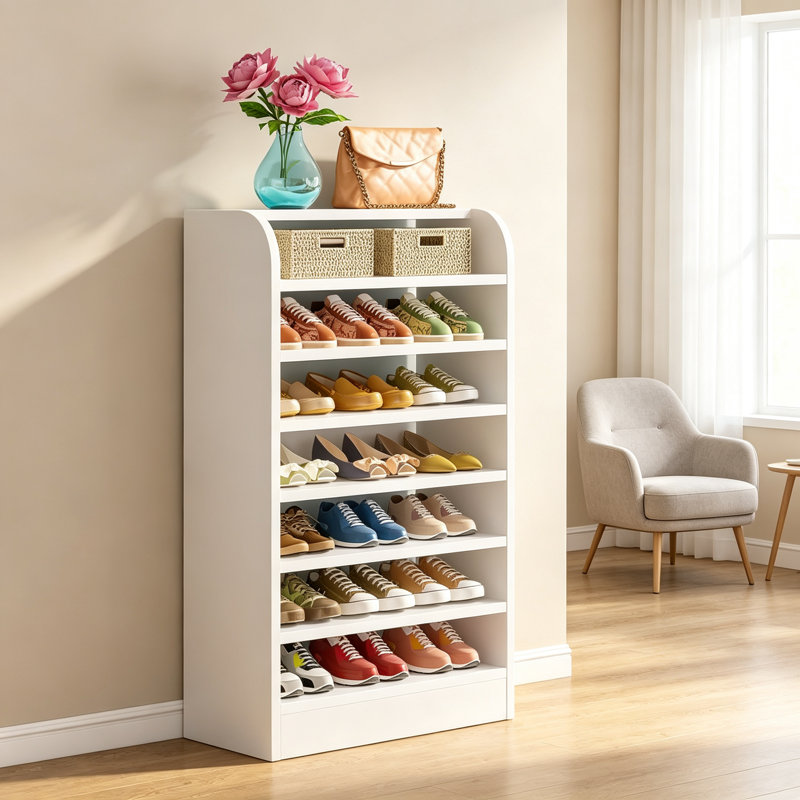 47.24" 8-Tier Shoe Storage Cabinet